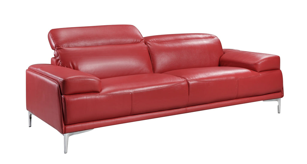 Nicolo Sofa Collection In Red | J&M Furniture