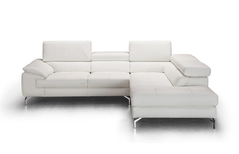 A973 Premium Leather Sectional | J&M Furniture