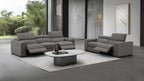 Picasso Leather Power Reclining Loveseat with Dual Motor & USB