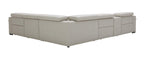 Picasso Motion Sectional in Silver Grey | J&M Furniture