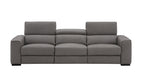 Picasso Power Reclining Truffle Sofa | Top Grain Leather Modern Sofa