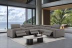 Picasso Power Sectional in Truffle | J&M Furniture