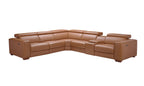 Salvador Motion Sectional in Pumpkin | J&M Furniture