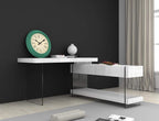 Cloud Modern Desk in High Gloss | J&M Furniture