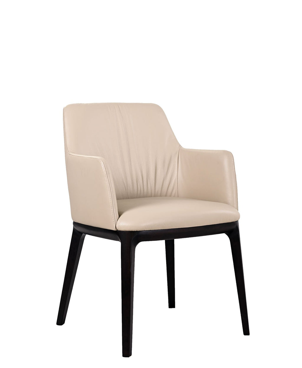 Osaka Leather Armchair in Light Mocha | J&M Furniture