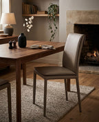 Togo Dining Chair in Light Mocha (pair) | J&M Furniture