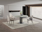 RH 130 Round Extendable Table | J&M Furniture
