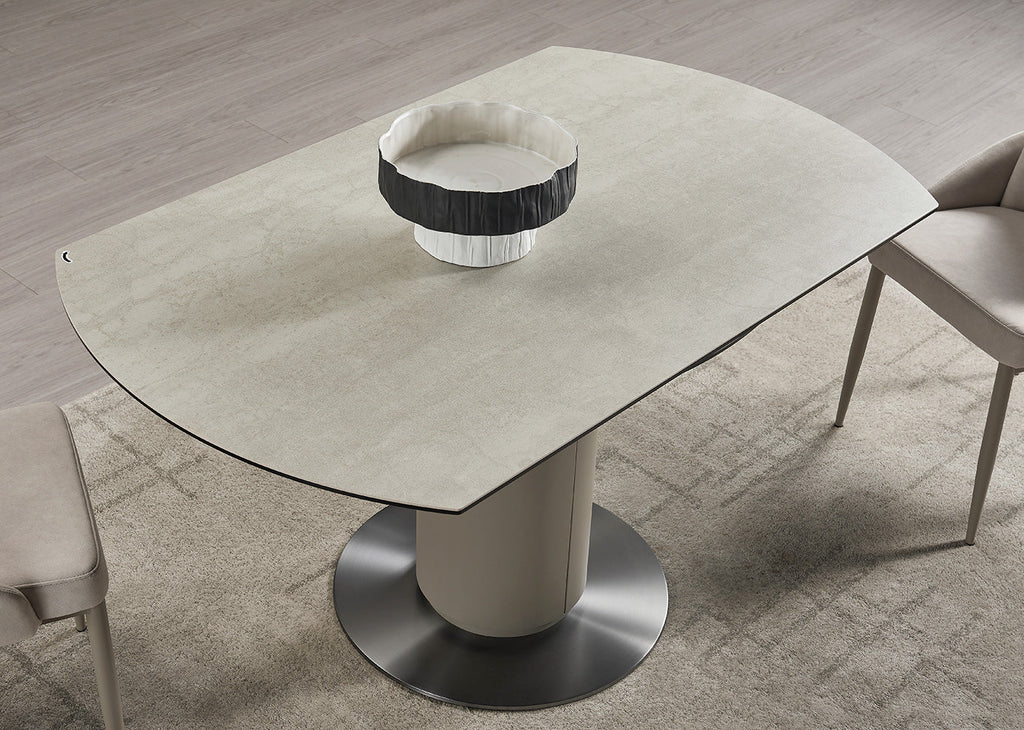 RH 130 Round Extendable Table | J&M Furniture