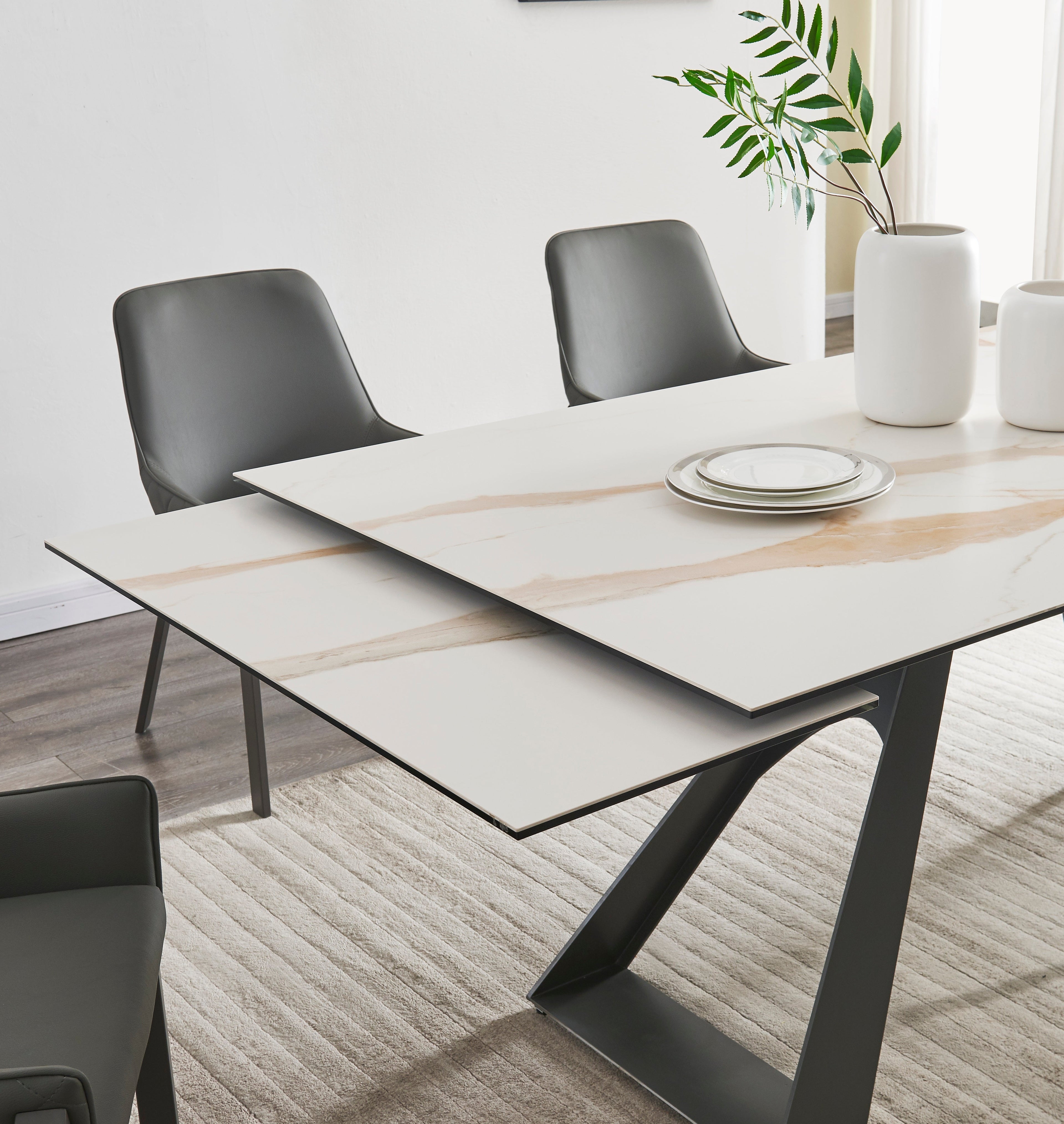 Swan Extensions Dining Table | J&M Furniture