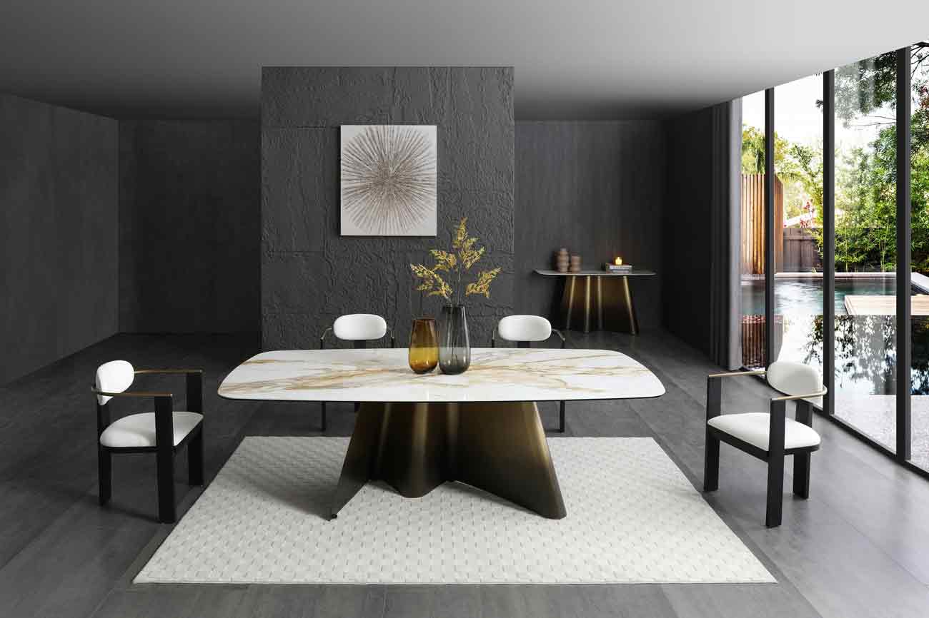 Bastione Dining Table | J&M Furniture