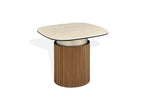 Balsato End Table with Travertine Look Ceramic Top | J&M Furniture