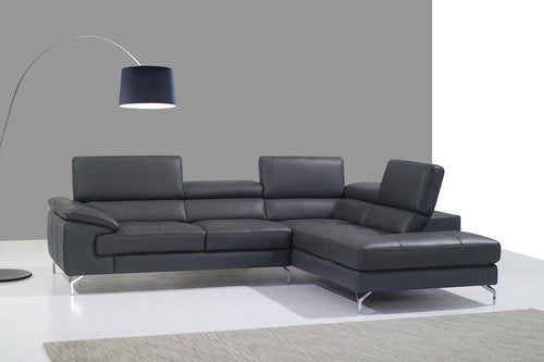 A973 Premium Leather Sectional | J&M Furniture