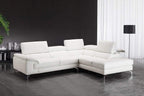 A973 Premium Leather Sectional | J&M Furniture