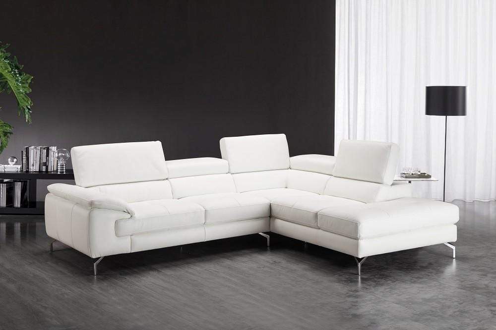 A973 Premium Leather Sectional | J&M Furniture