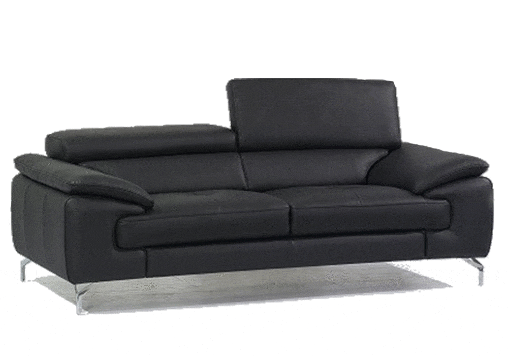 A973 Italian Leather Sofa Collection in Peanut | J&M Furniture