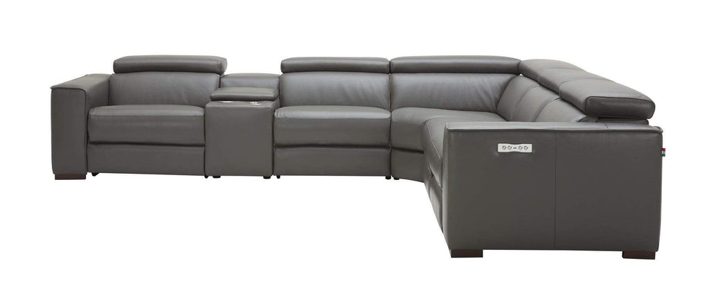 Picasso Motion Sectional in Dark Grey | J&M Furniture