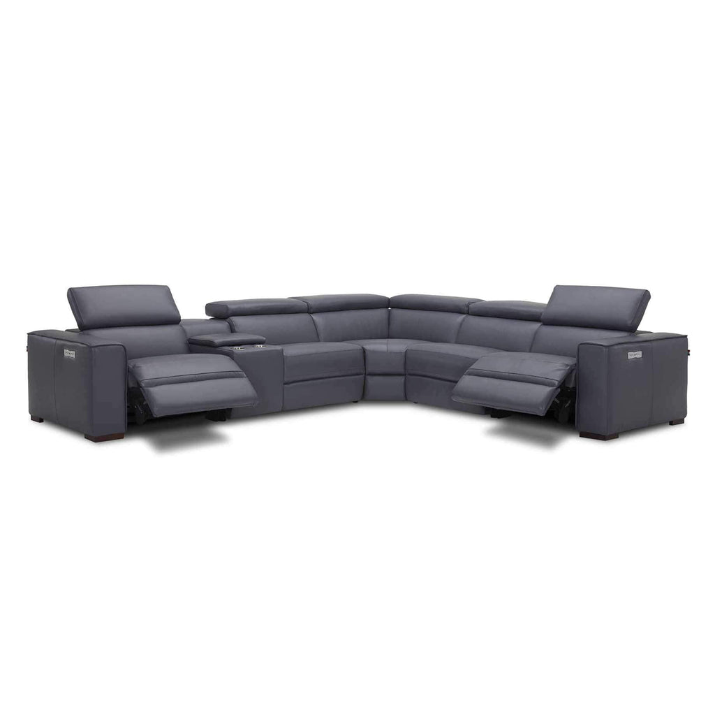Picasso Motion Sectional in Dark Grey | J&M Furniture