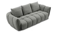 Lennox Fabric Loveseat in Dark Grey | J&M Furniture