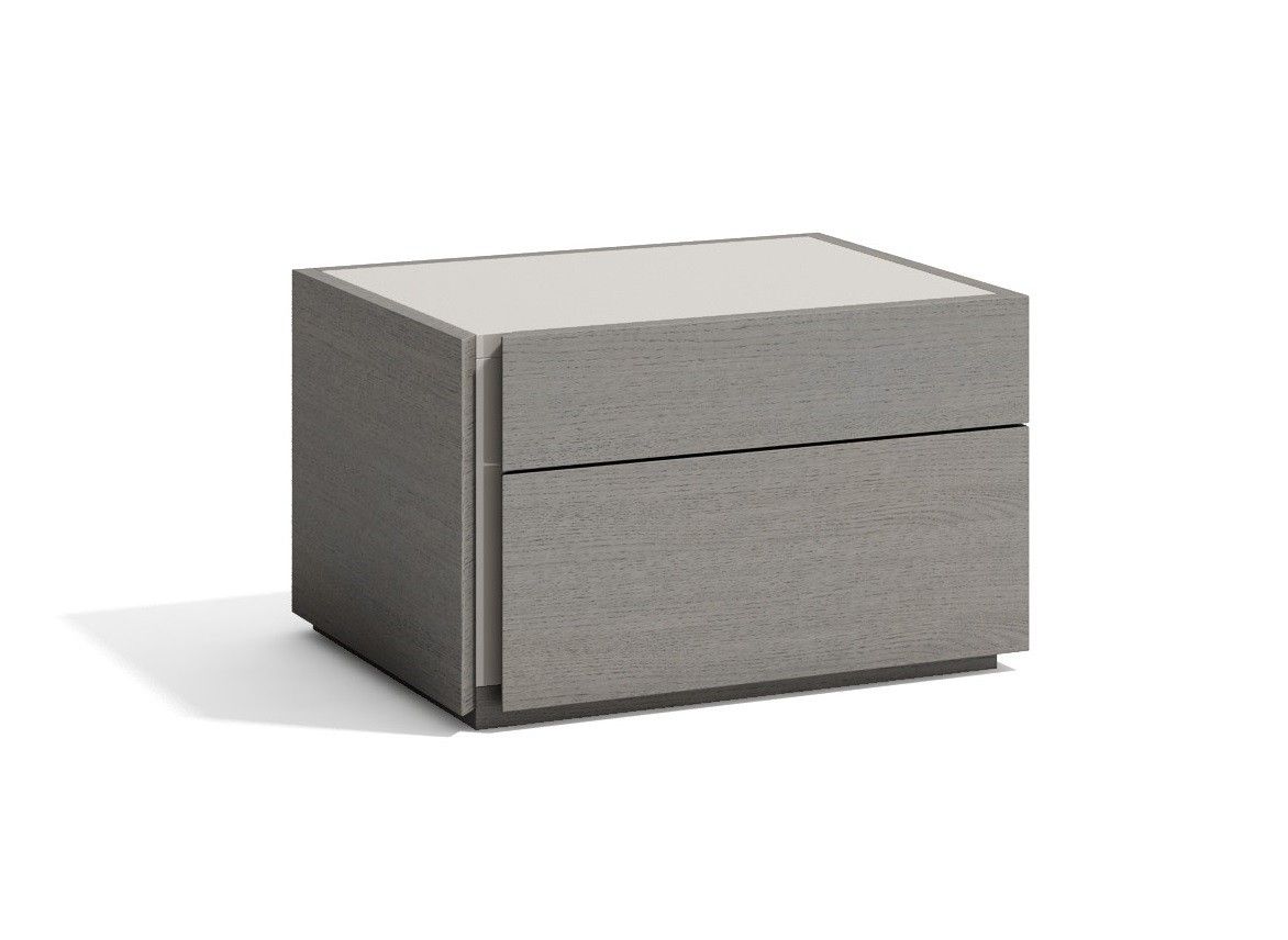 Porto Nightstand in Grey