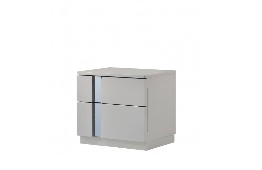 Palermo Nightstand in Grey
