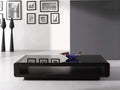 Modern Coffee Table 673 in Oak | J&M Furniture