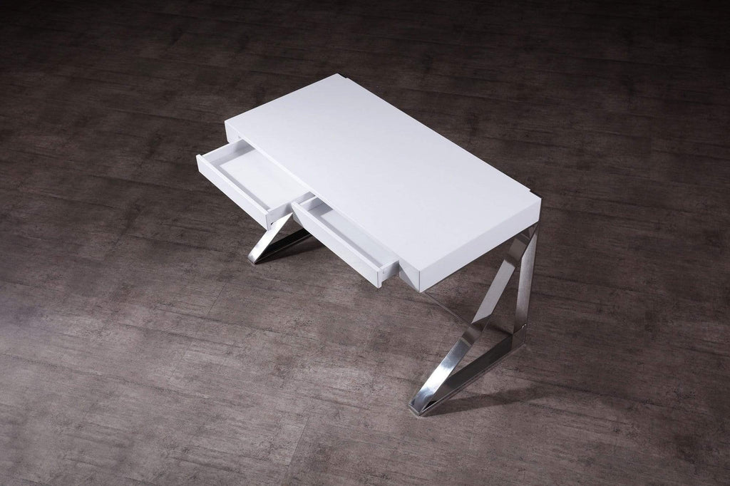 Noho Desk in White | J&M Furniture
