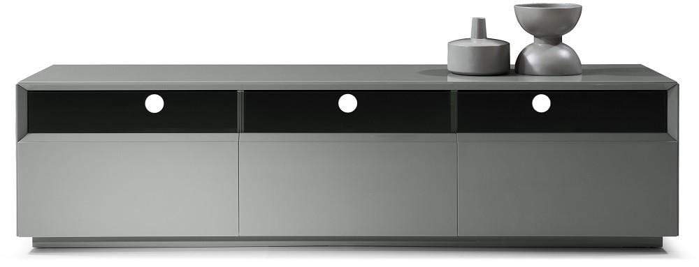 TV Stand 023 in Grey Gloss | J&M Furniture