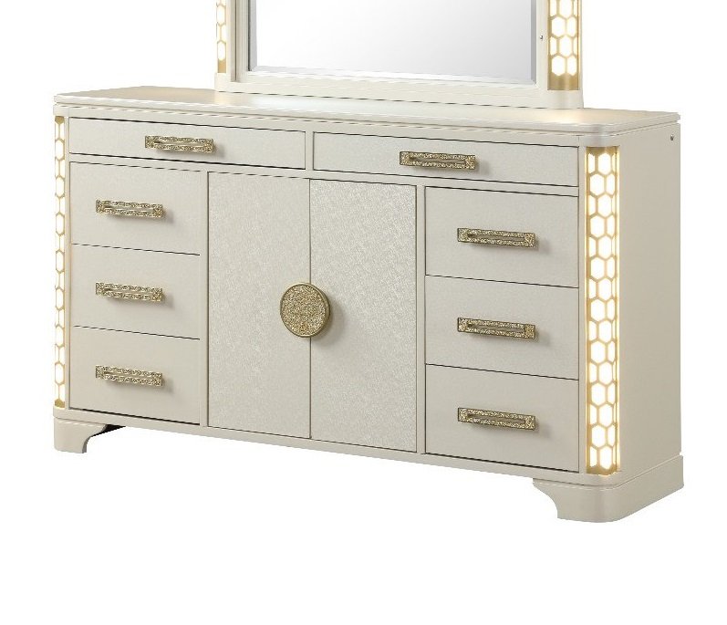 Galaxy Home Jasmine Dresser with LED