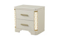 Galaxy Home Jasmine Nightstand in Beige