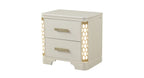 Galaxy Home Jasmine Nightstand in Beige