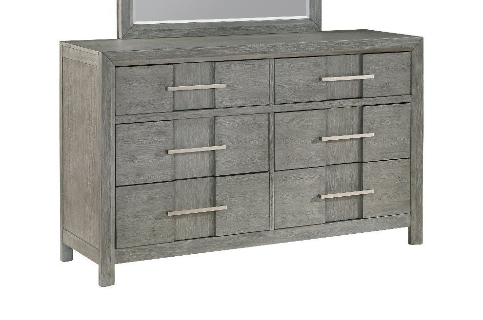 Galaxy Home Kenzo Dresser in Gray