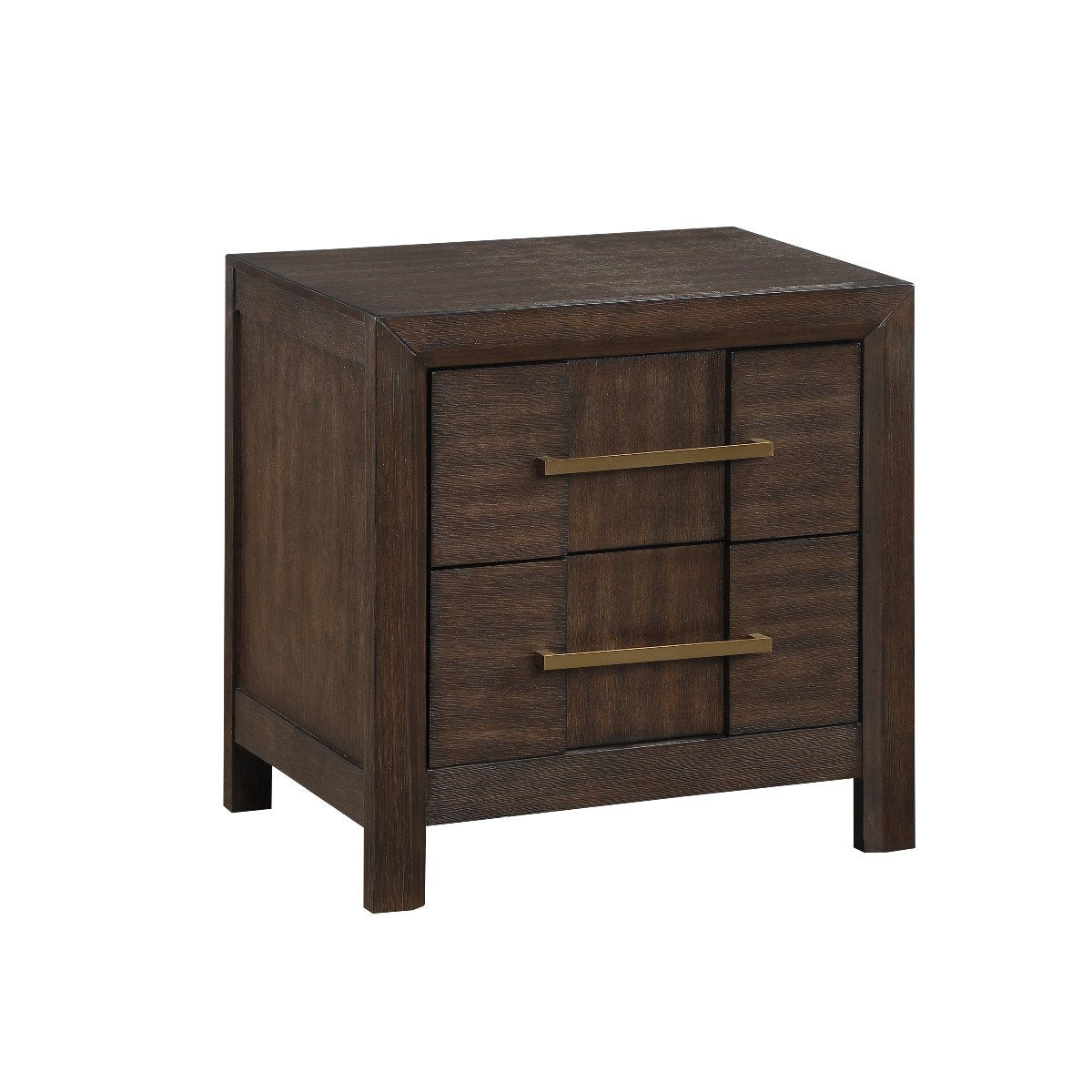 Galaxy Home Kenzo Nightstand in Brown