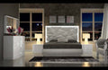 ESF Furniture - Franco Spain Kiu 4 Piece King Bedroom Set - KIUEBDD-4SET