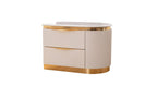Galaxy Home Laura Gold Detailed Right Nightstand