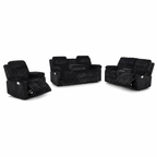 Lumira — lexy black 3 piece v2 — exact included furniture on white