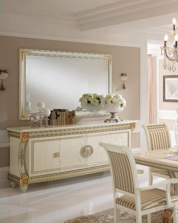 ESF Furniture - Arredoclassic Italy Liberty Buffet with Mirror - LIBERTY4DBM