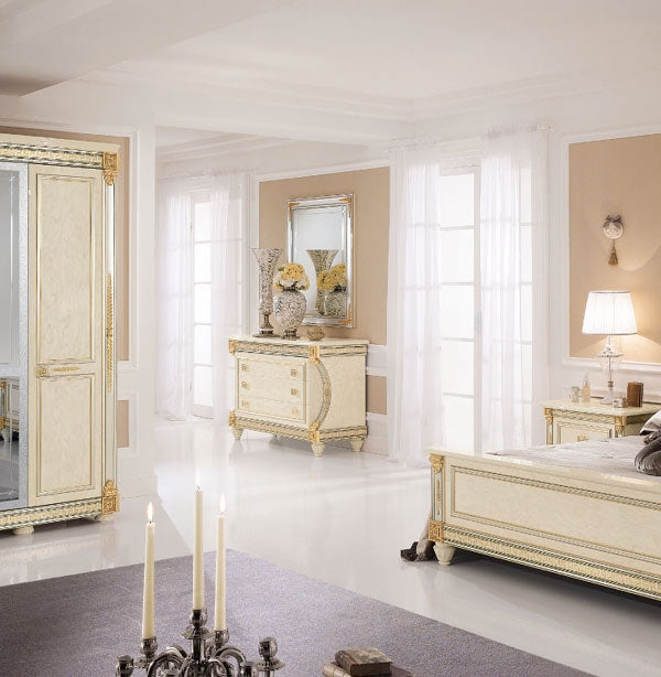 ESF Furniture - Arredoclassic Italy Liberty Dresser with Mirror - LIBERTY3DRAWER