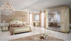 ESF Furniture - Arredoclassic Italy Liberty Euro 5 Piece Queen Bedroom Set - LIBERTYQBVDM-5SET