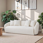 Linden Ivory Boucle Sofa