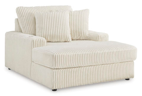 Lindyn chaise on white background