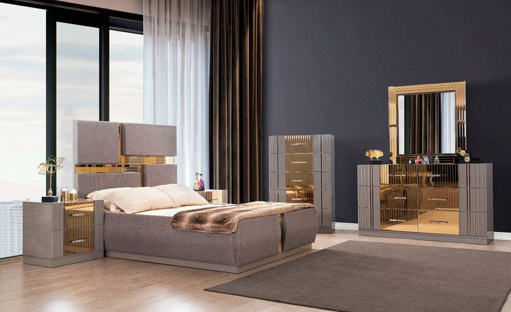 Galaxy Home Lorenzo Chest in Gray
