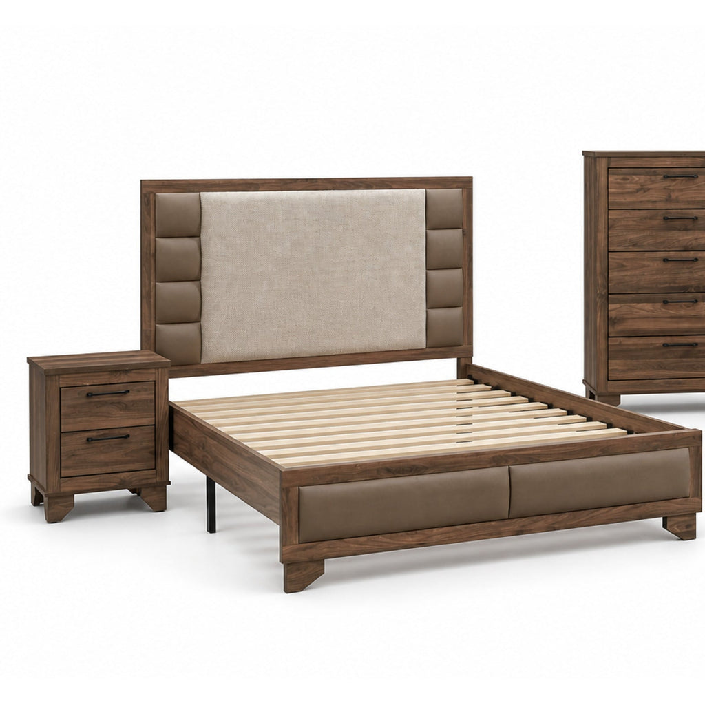 Mily Bedroom Set — Exact product detail: Left-side detail