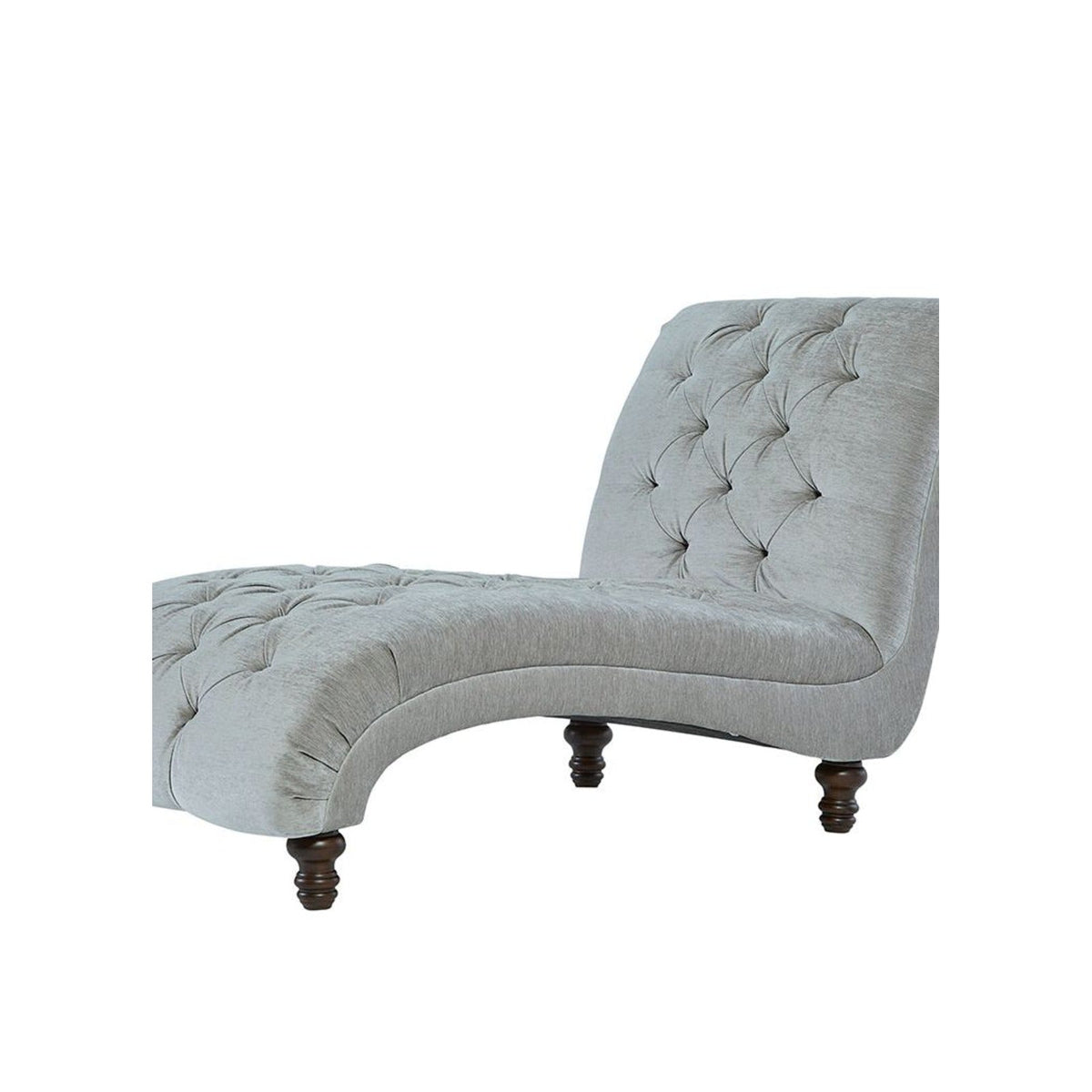 Lush Silver Chaise — Exact product detail: Center detail