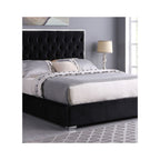 Rose Black 55"H Bed — Exact product detail: Center detail