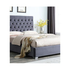 Rose Grey 55"H Bed — Exact product detail: Center detail