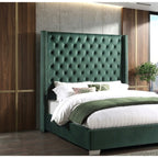 HH221 6ft Bed Queen and King — Exact product detail: Left-side detail
