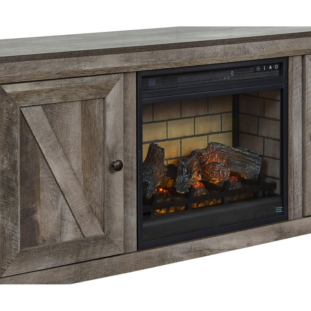 EW0440-268 - TV Stand with Fireplace 60"L — Exact product detail: Center detail
