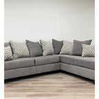 110 - Smoke Sectional — Exact product detail: Center detail