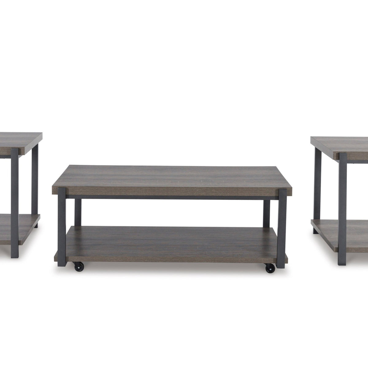 Ashley T393-13 Occasional Table Set — Exact product detail: Center detail