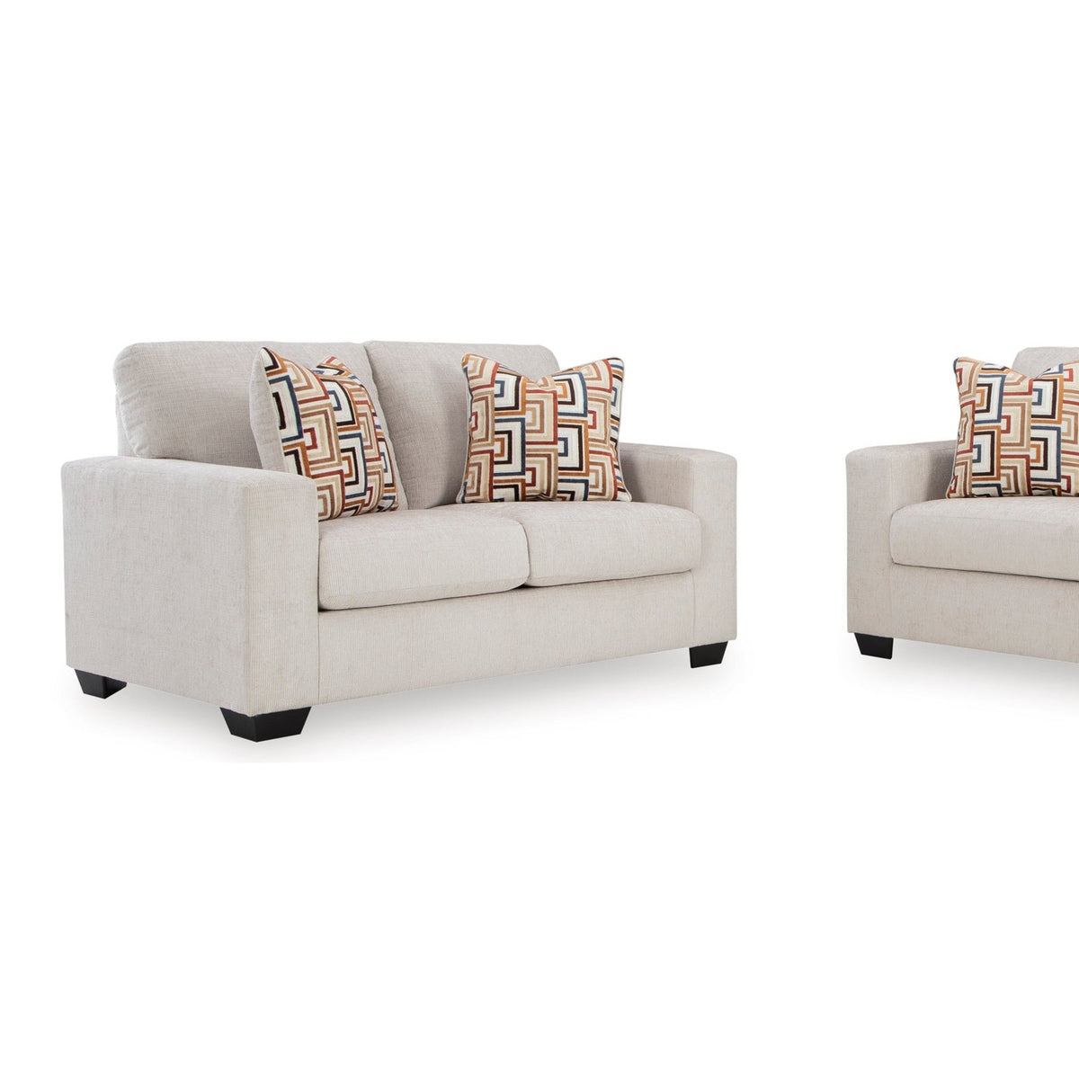 Ashley 243-05 - Sofa and Loveseat — Exact product detail: Left-side detail
